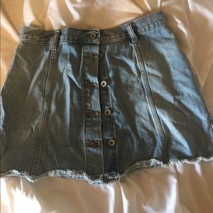 Denim skirt